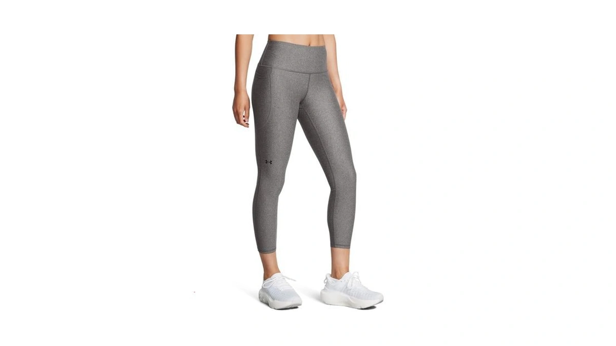 Under Armour Womens Heatgear Armour High Waisted Ankle No-slip Leggings,