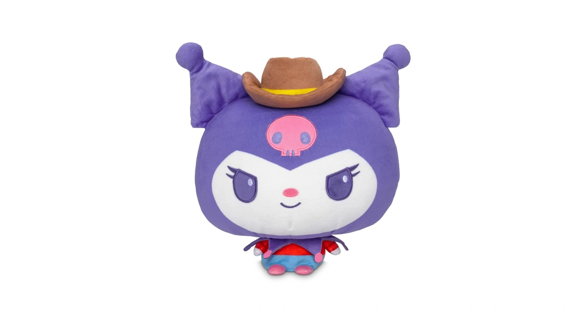 Teeturtle Cloudheads Cowgirl Kuromi Plush - 8-inch Amazon Exclusive Official
