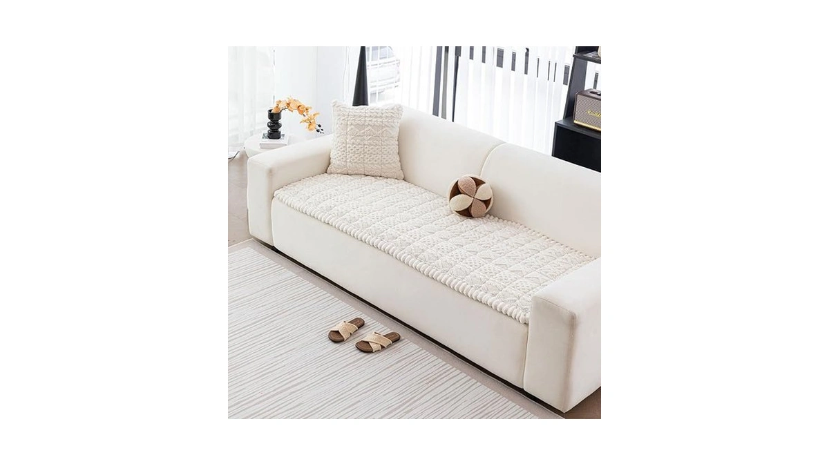 Dreamingo Couch Cover For Dogs Washable - Fuzzy Sofa Covers