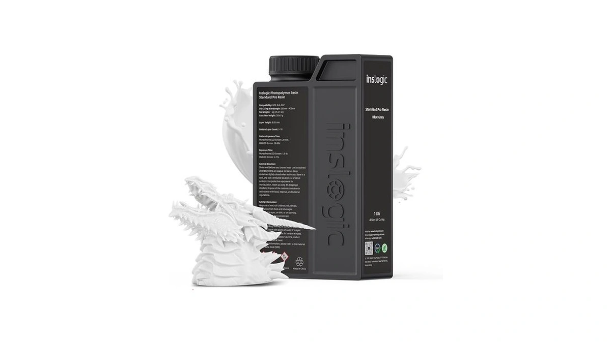 Inslogic 3d Printer Resin, Standard Pro Resin 405nm Uv-curing 3d
