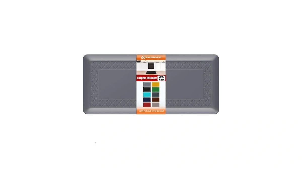 Tranquilmoments 4/5 Inch Thicker Kitchen Mats For Floor Non-slip Anti