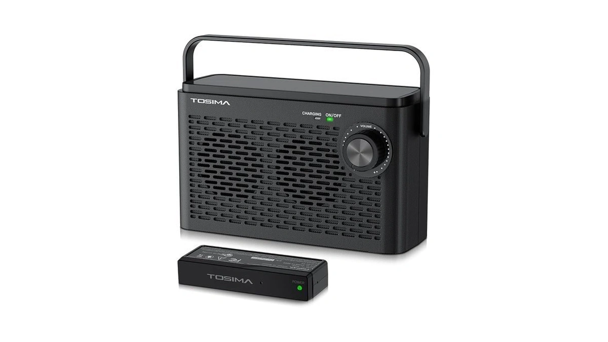 Tosima Tv-8000 Wireless Tv Speakers- Voice Highlighting Tv Speakers For