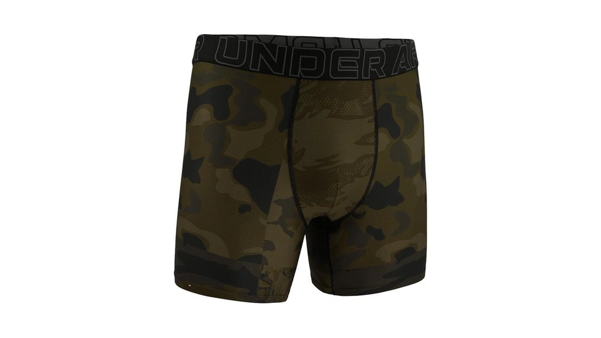 Under Armour Men's Performance Tech Mesh Print Boxerjock Brief Underwear,