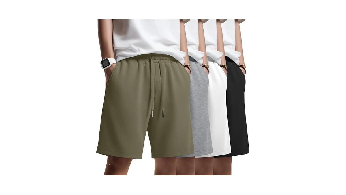 Oakgarden 4 Pack Boys Shorts Athletic Soft Causal Pull On