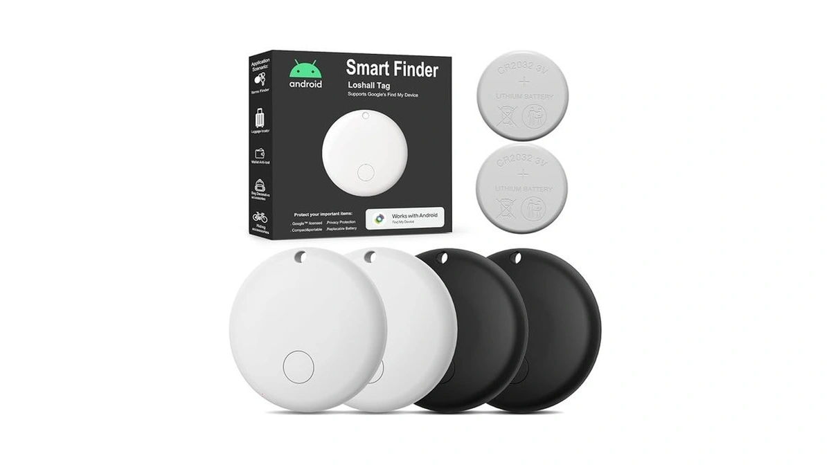 Tracker Tags - 4 Pack For Andriod And 2pcs Extra
