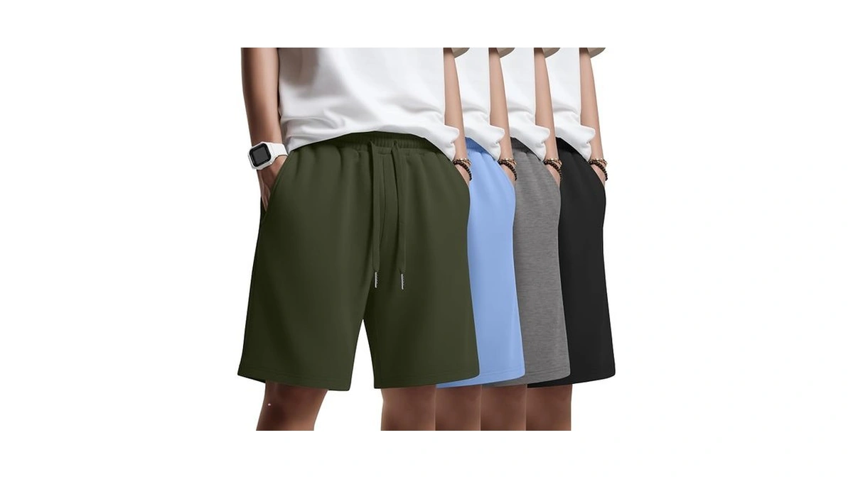 Oakgarden 4 Pack Boys Shorts Athletic Soft Causal Pull On