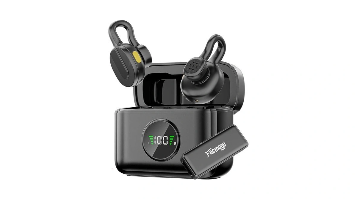 Q28 Mini Hidden Wireless Lavalier Microphone, Noise Cancelling/mute/reverb, Compact Clip