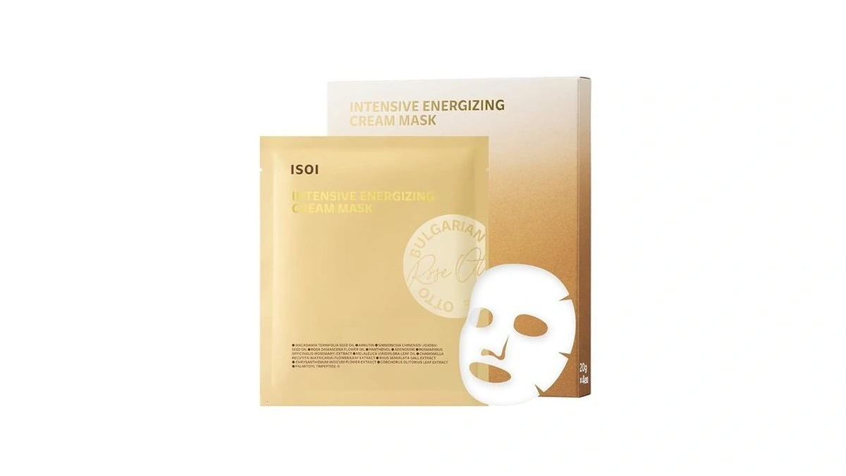 Isoi Intensive Energizing Cream Premium Sheet Mask For Skin Elasticity