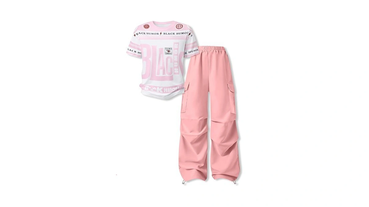 Voxikodex Size 15 16 Years Teen Girls Outfits 2pcs Y2k-inspired