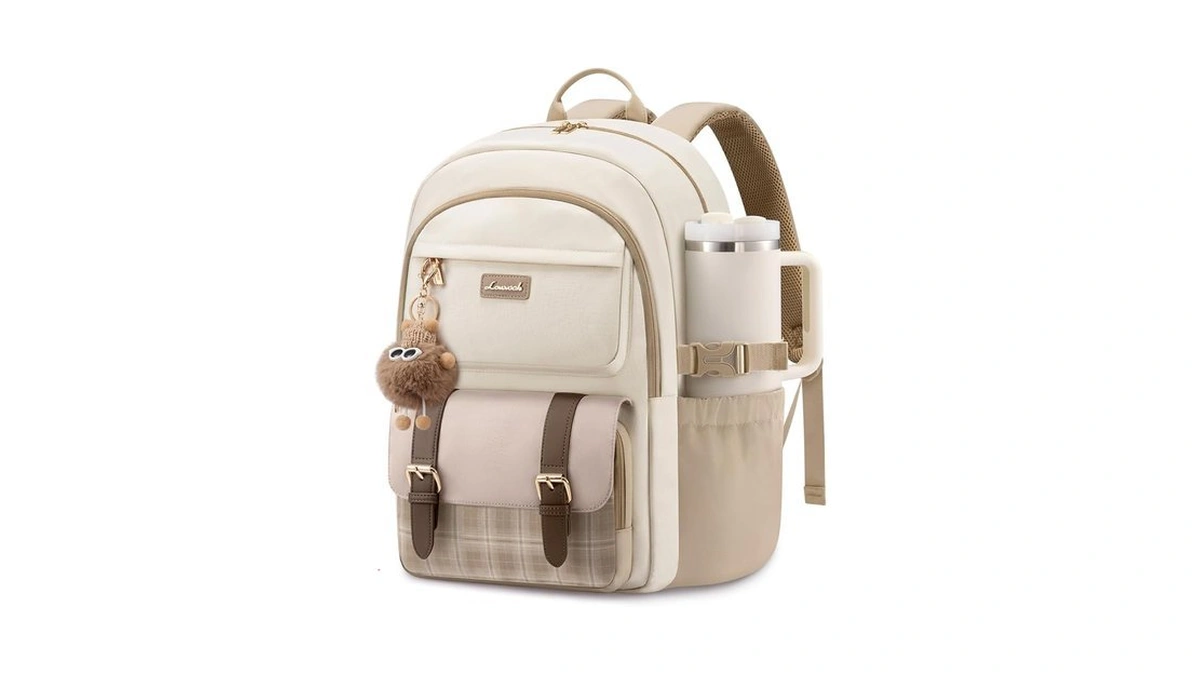 Lovevook School Backpack For Girls, Bookbag With 15.6" Laptop Compartment