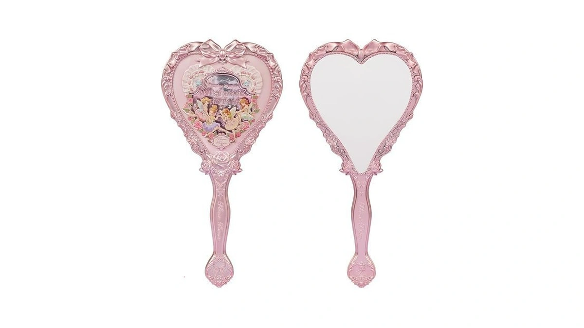 Flower Knows Midsummer Fairytales Hand Mirror,vintage Heart Handheld Mirror,fancy &