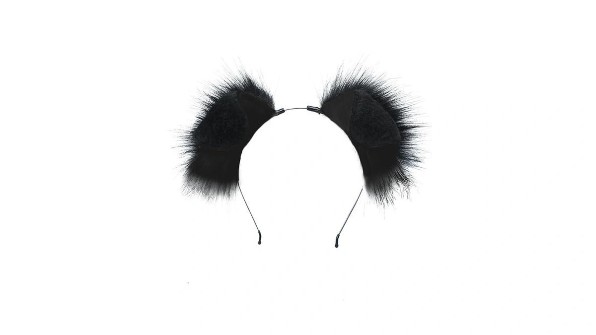 Quicomp Cute Puppy Ears Headband Brown Spotty Dog Ear Hairband