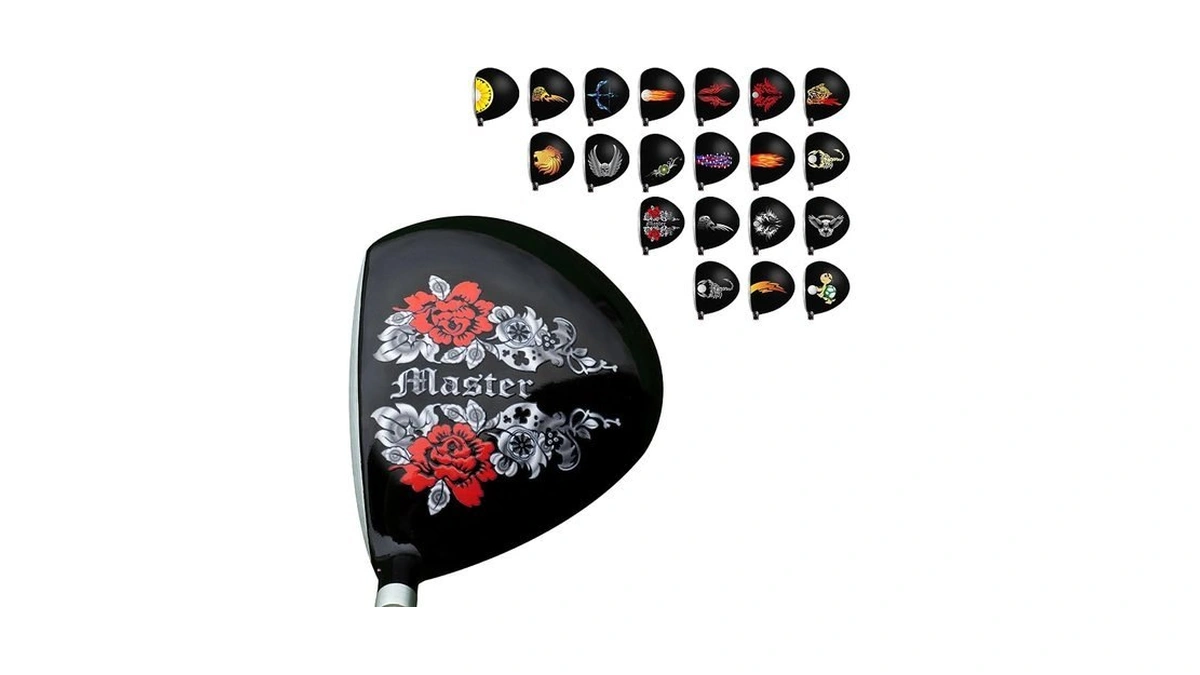 Sandian Golf Driver & Fairway Wood Head Wraps Uv Dtf