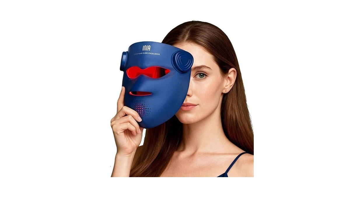 Inia Glow 4d Wireless Red Light Therapy Mask For Face