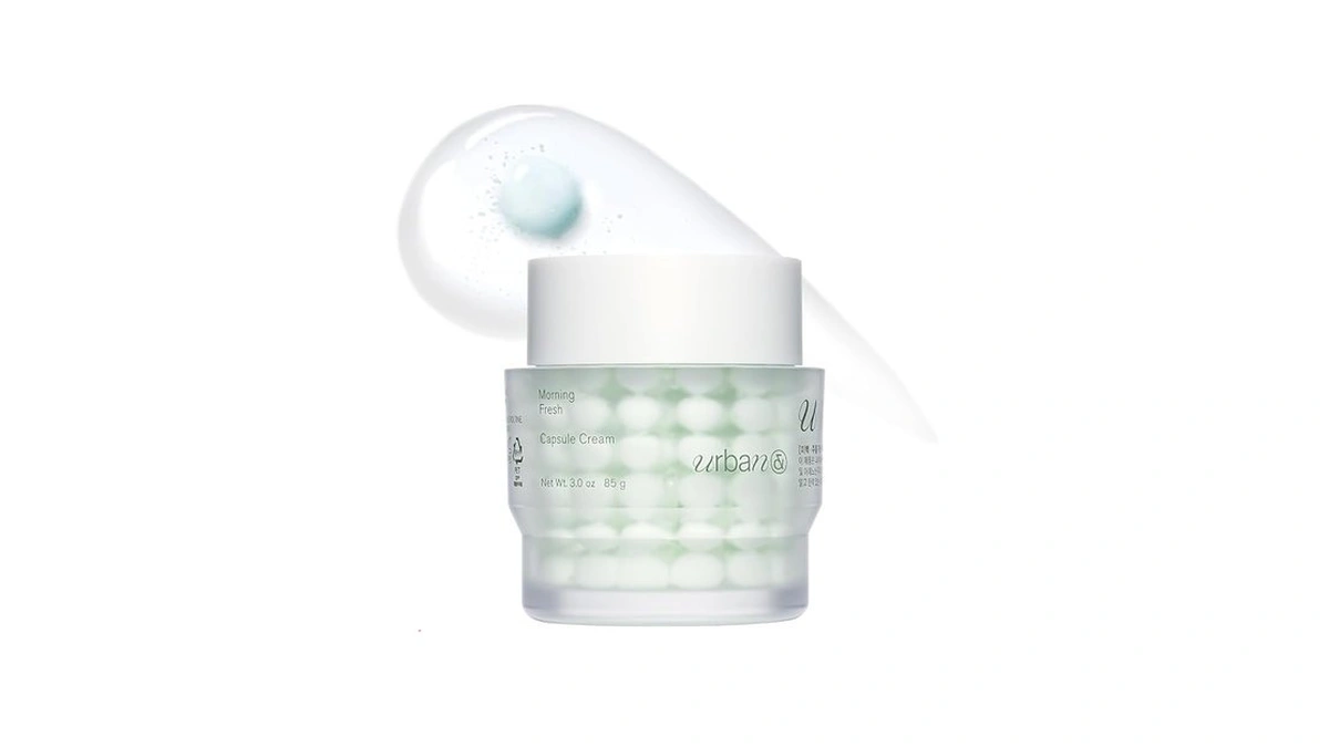 Urbanand Morning Fresh Capsule Cream, Vegan Skin Care, Face Moisturizer