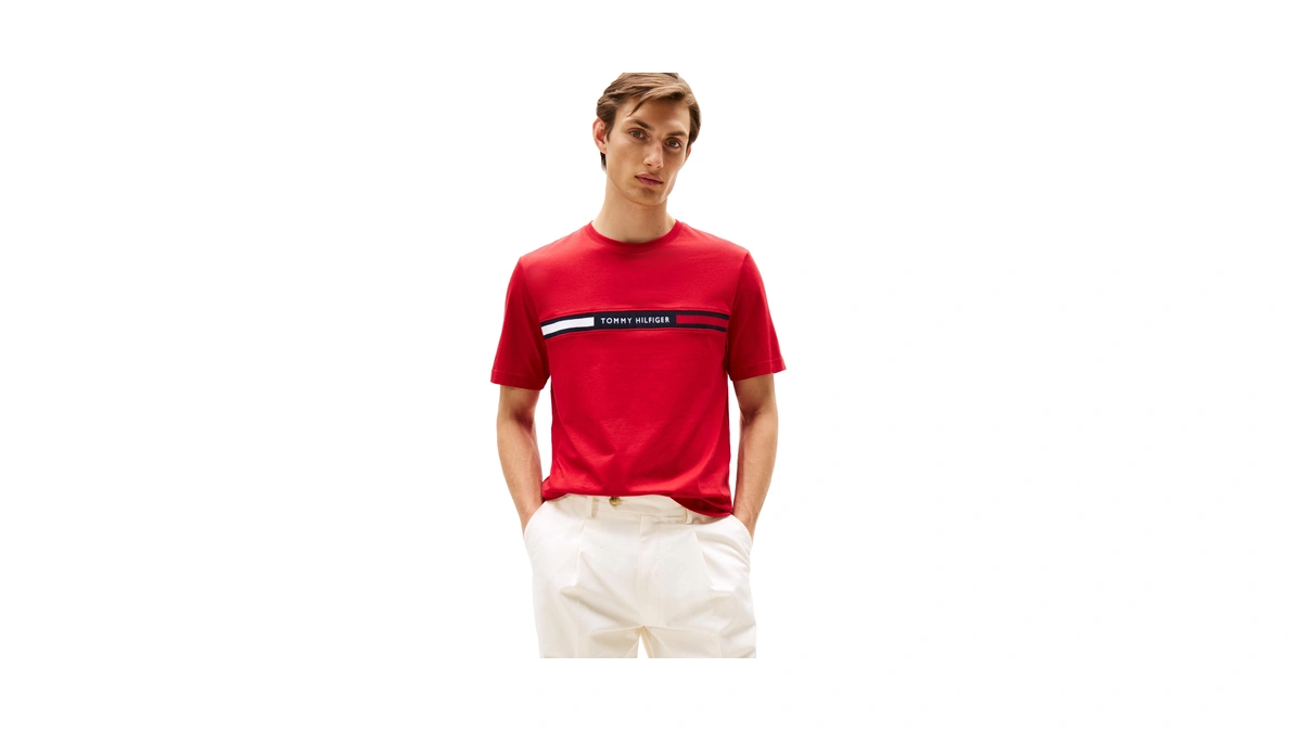 Tommy Hilfiger Men's Chest Insert Tee