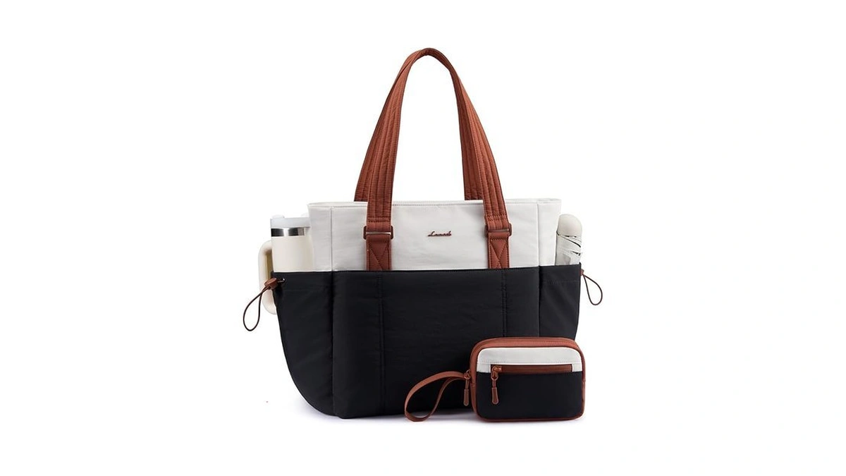 Lovevook Tote Bag For Women,lightweight Puffy Work Tote With Large