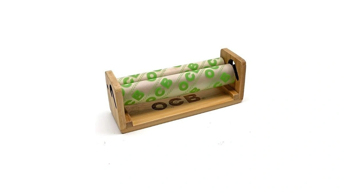 Ocb Bamboo Handheld Rolling Machine - 1 1/4 (79mm)