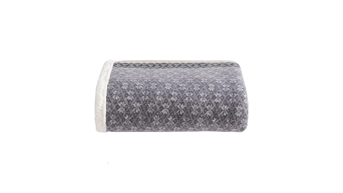 Eddie Bauer - Throw Blanket, Brushed Fleece & Plush Sherpa