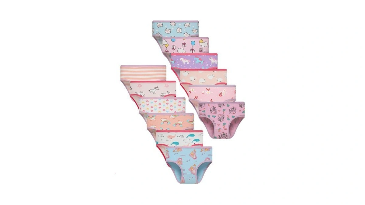 Sladatona Toddler Girls Soft Underwear Kids Briefs Comfortalbe Panites 4t