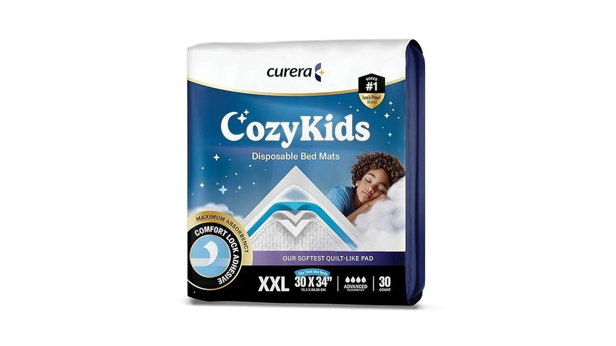 Cozykids® Disposable Bedwetting Bed Pads For Kids 30”x 34” Super