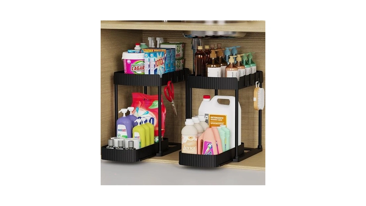 Ukeetap Multi-purpose Pull-out Storage Organizers, Under Sink/cabinet Organizers And Storage