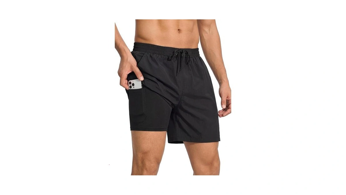Incerun Mens Swim Trunks Swim Shorts Quick Dry Beach Shorts