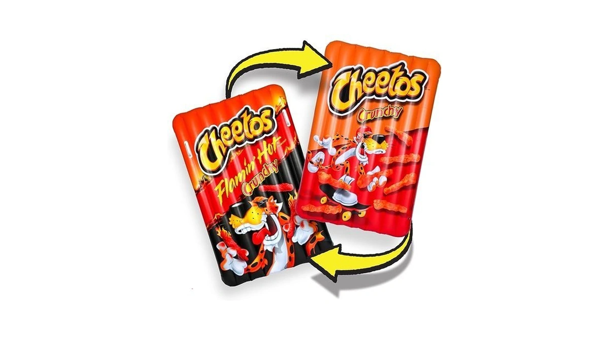 Cheetos® Reversible Pool Float Double Sided Flamin' Hot® And Crunchy