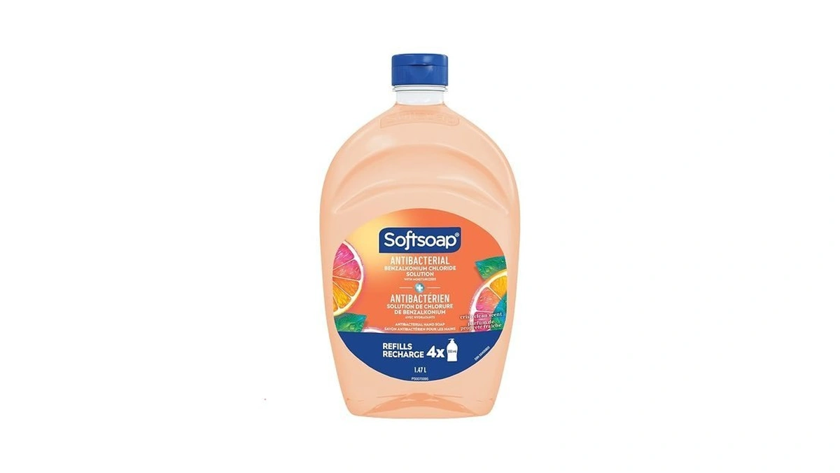 Softsoap Antibacterial Refill 50oz Crisp Clean Scent