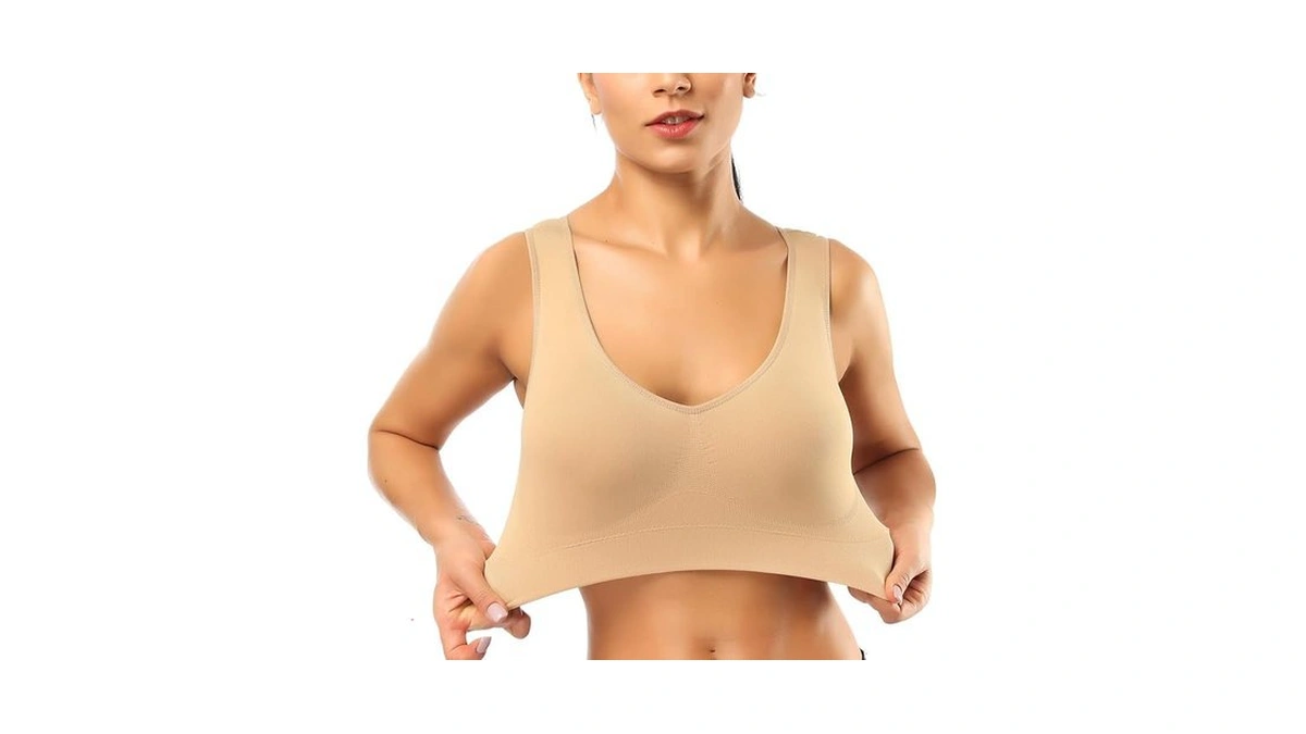 Bestena Sports Bras For Women, Seamless Comfortable Yoga Bra With