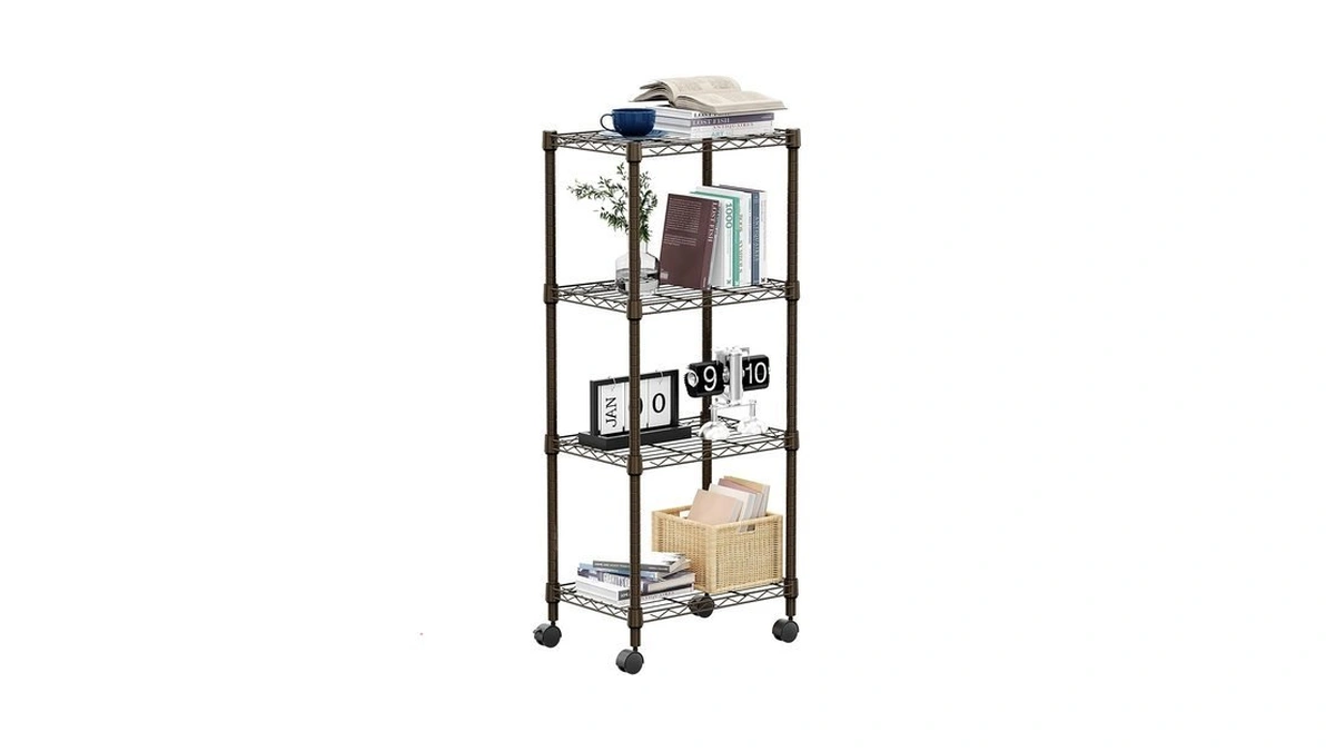 M Mzg 1000 Lbs 4-shelf Adjustable Heavy Duty Steel Wire