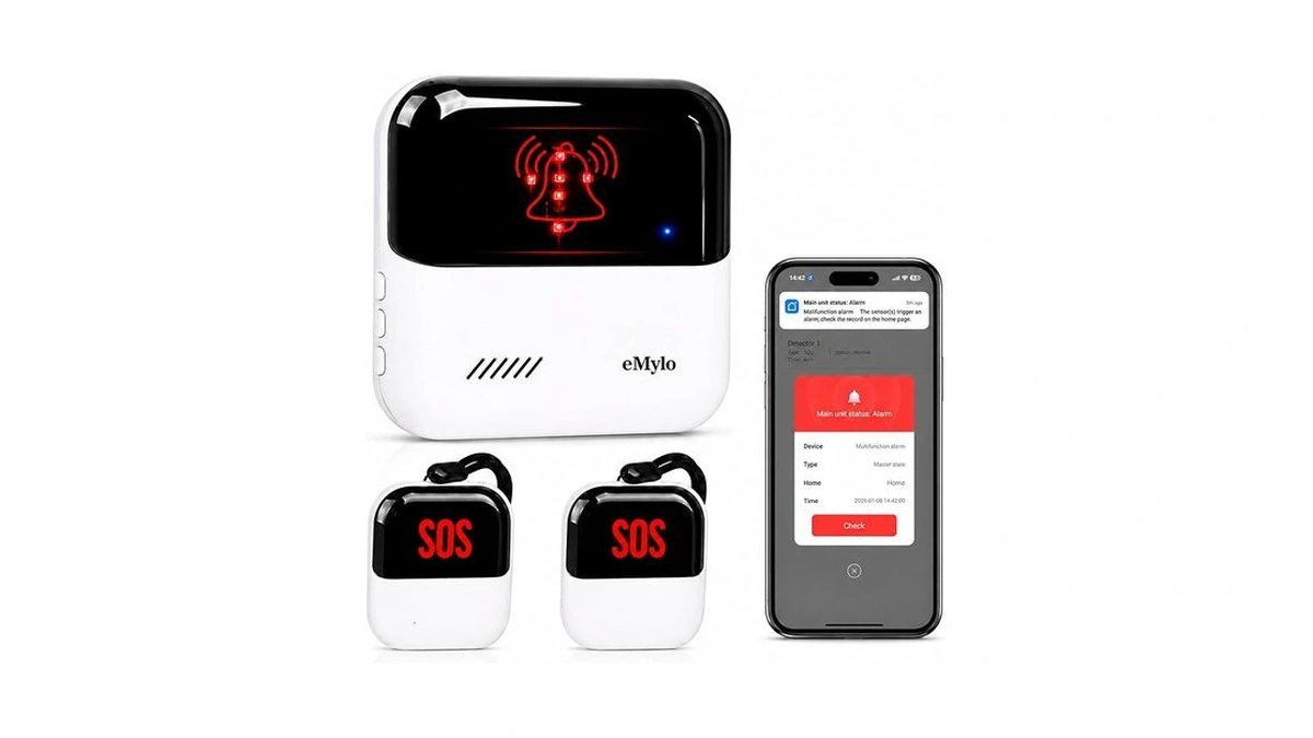 Wifi Caregiver Pager System, Sos Call Button For Elderly At