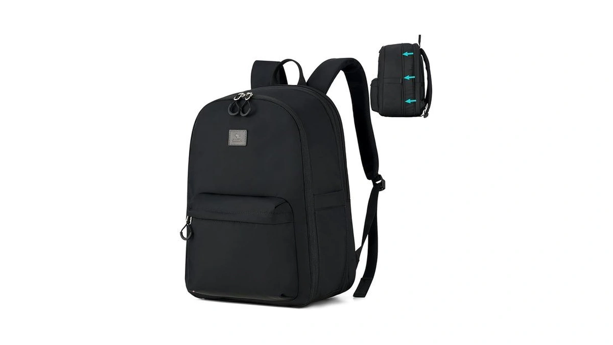 Hanke Expandable Laptop Backpack For Women And Men, 24l-30l Travel