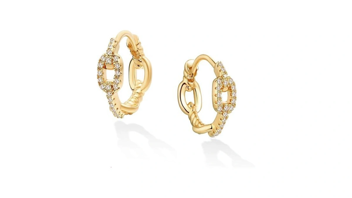 Mtmy Huggie Hoop Earrings