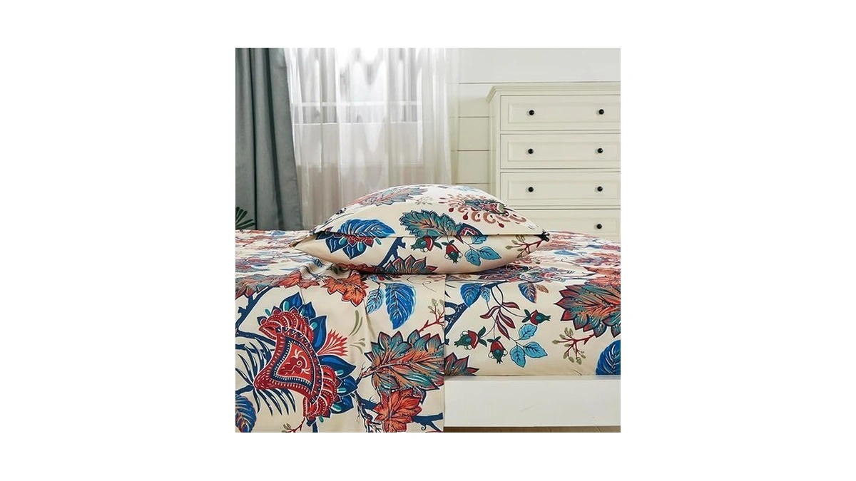 Chezmoi Collection Paradise 4-piece Floral Bed Sheet Set - Multicolor