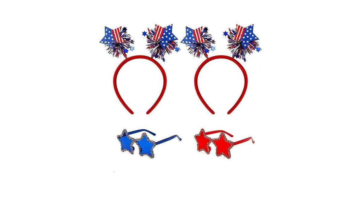 Twisbow 4th Of July Party Favors Independence Day Headbands Patriotic