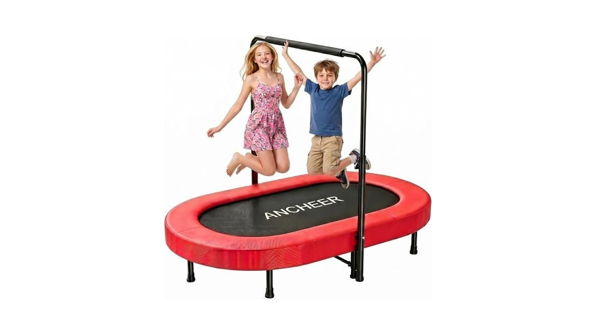 Ancheer Trampoline For Kids, Toddler Trampoline Indoor Sports And Outdoor