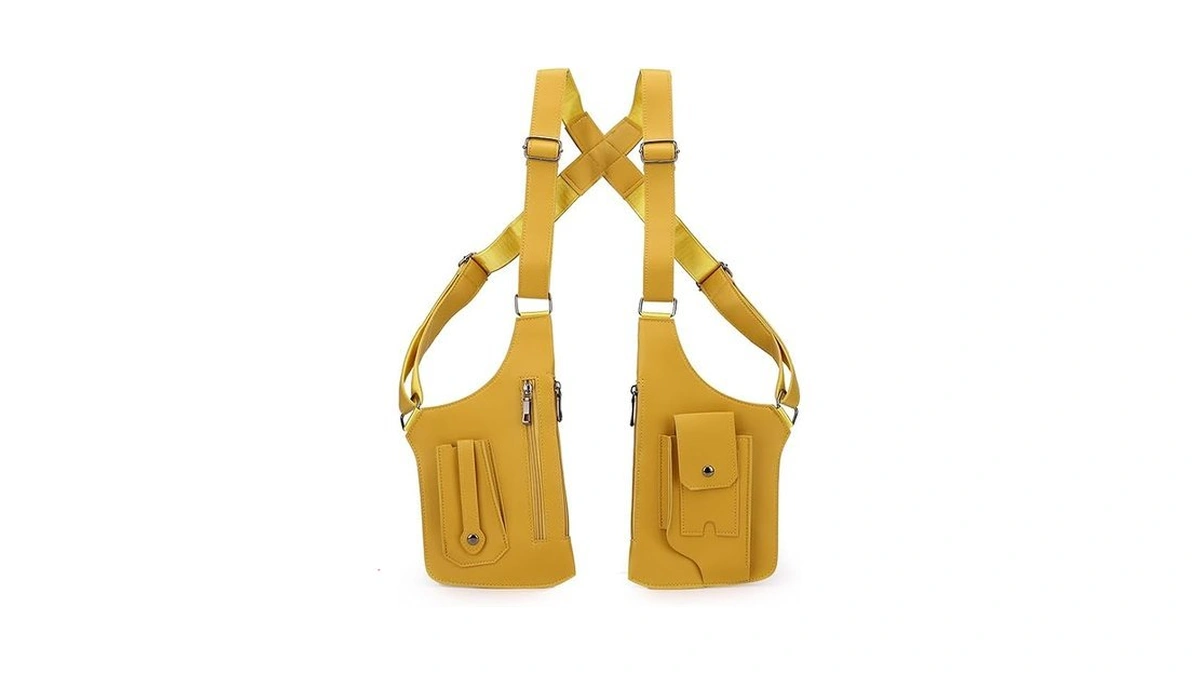 Anti-theft Double Shoulder Armpit Bag For Men Vest Bag Concealed