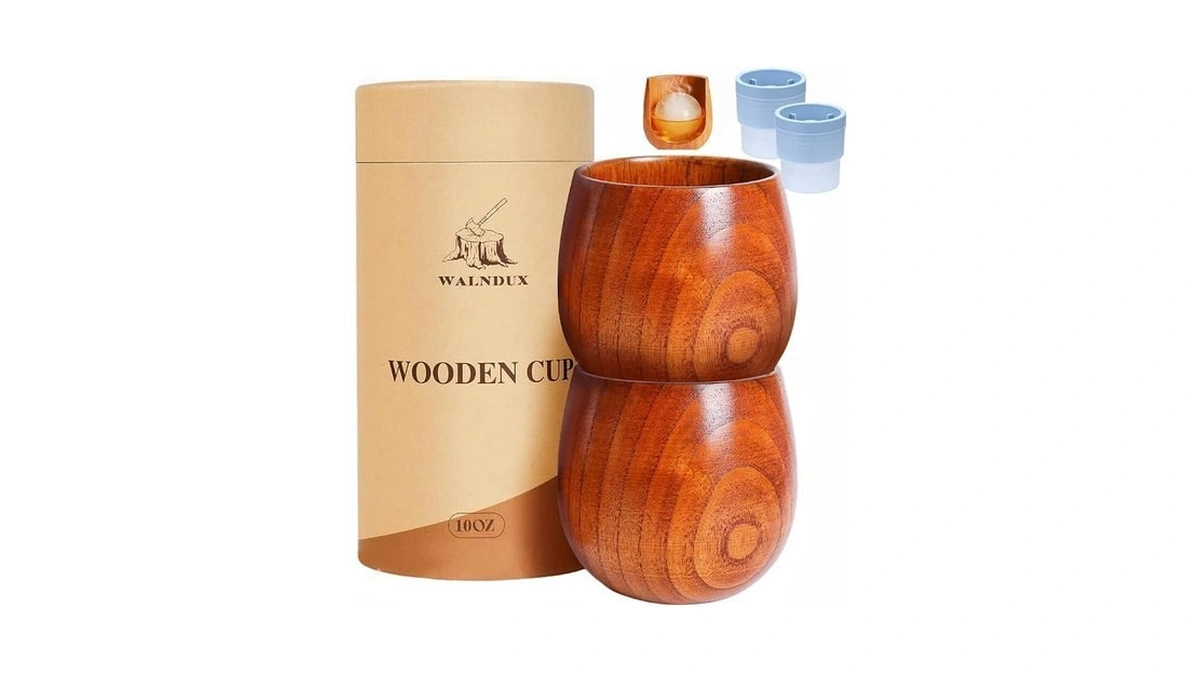 Walndux Whiskey Glasses Sets, Bourbon Glass, Bourbon Gifts For Men,