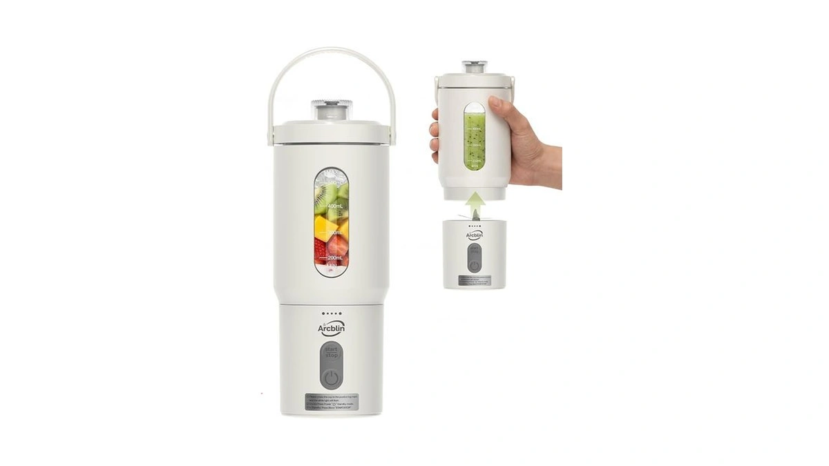Arcblin Portable Blender For Shakes And Smoothies, 17oz Personal Blender