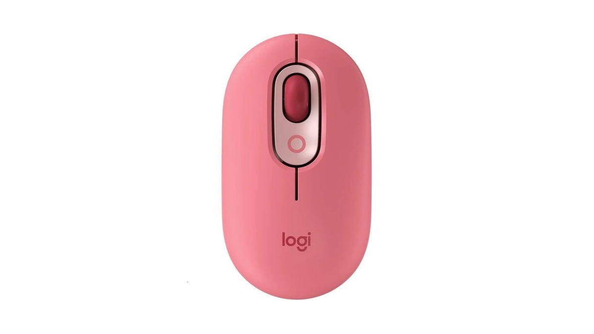 Logitech Pop Mouse, Compact And Portable Wireless Bluetooth Mouse With