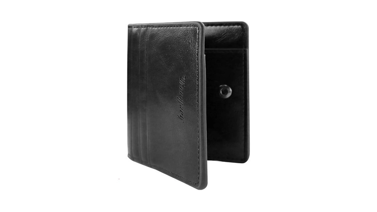 Wishlotus Slim Wallet For Men, Bifold Pu Leather Credit Card
