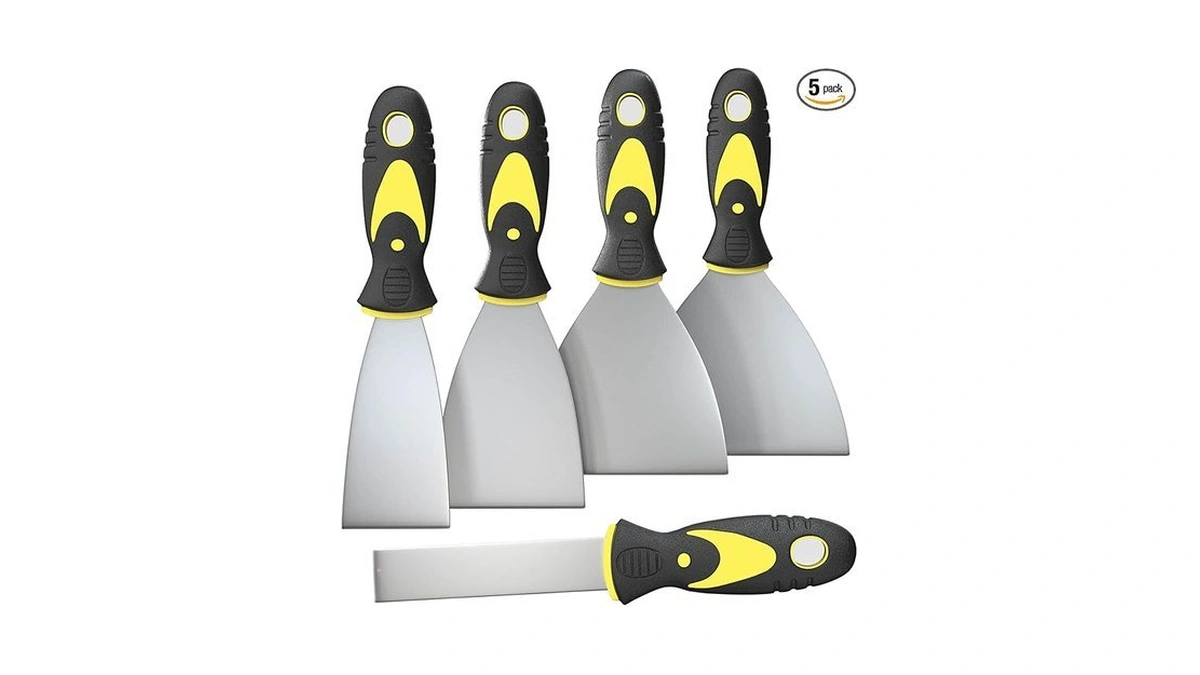 Rerdeim 5pcs Putty Knife, Set, 1" 2" 3" 4" 5"