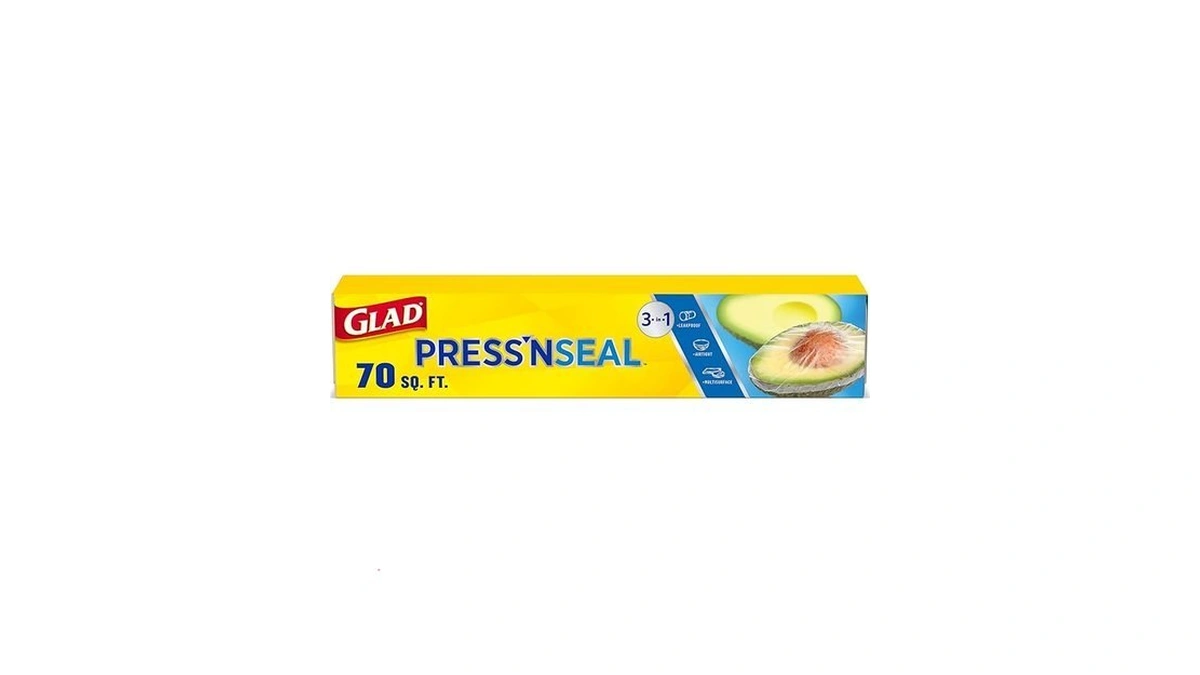 Glad Press'n Seal Food Plastic Wrap, 70 Square Foot Roll