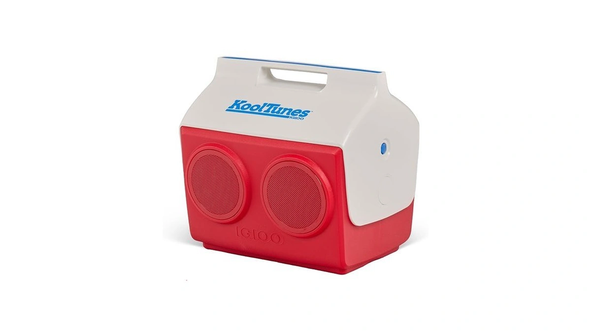 Igloo Playmate Kool Tunes Bluetooth Speaker, Red White