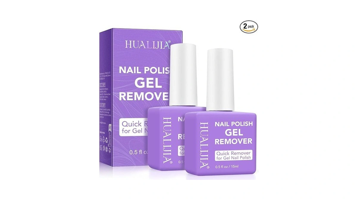 Gel Nail Polish Remover, (2pcs) Gel Polish Remover For Nails,