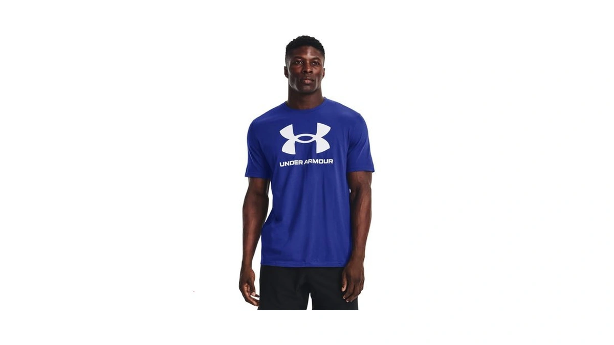 Under Armour Men's Sportstyle Logo Short Sleeve T Shirt, (400)