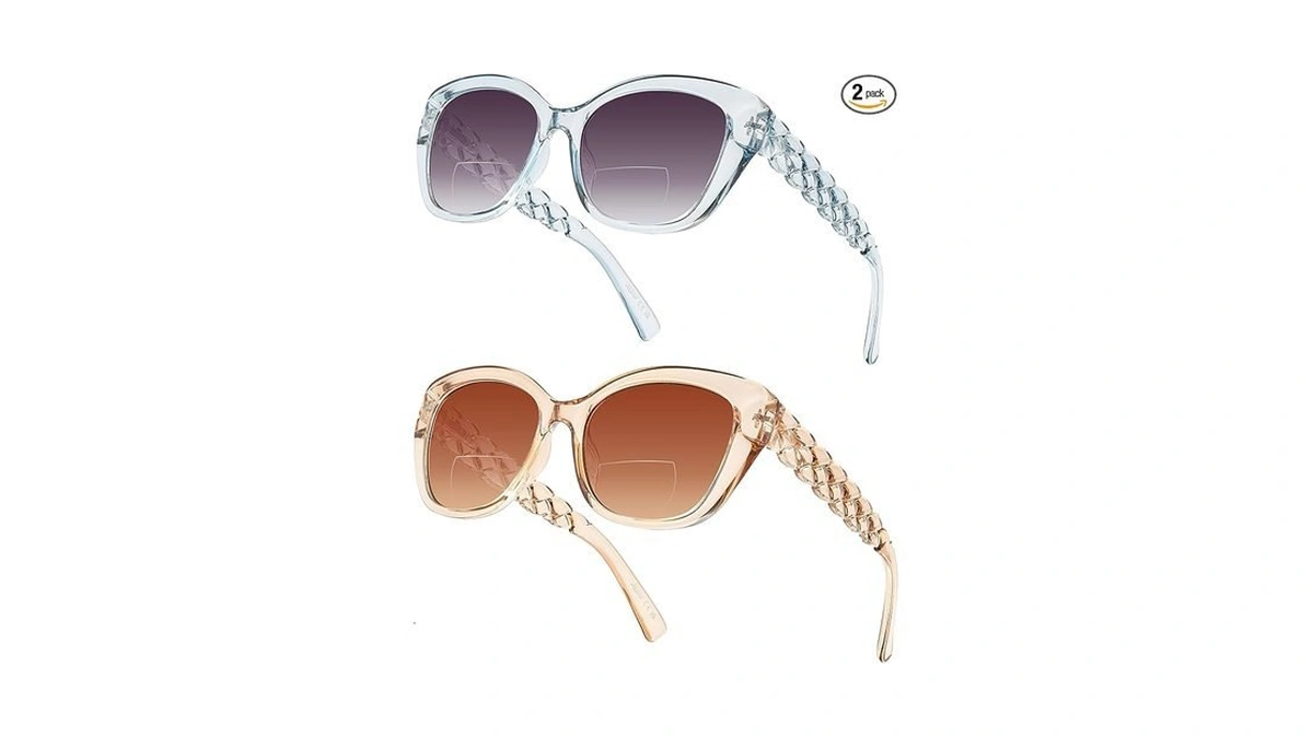 Ladeesse Reading Sunglasses For Women - Stylish Bifocal Sunglasses With
