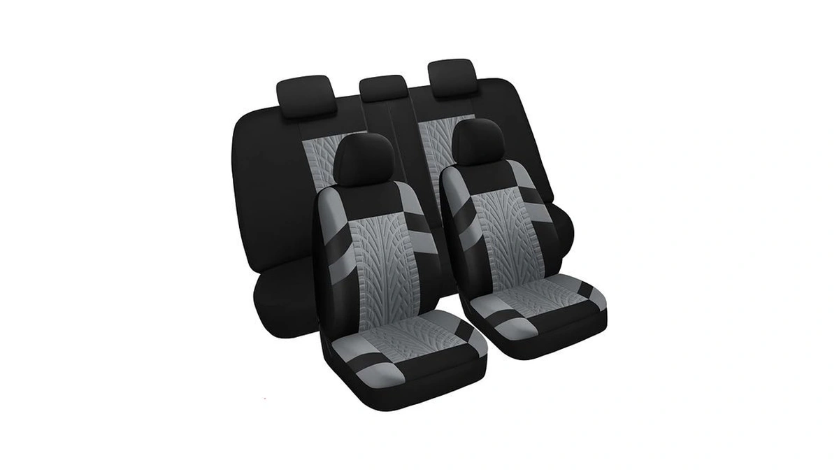 Varcozy Car Seat Covers Full Set, Front & Split Rear