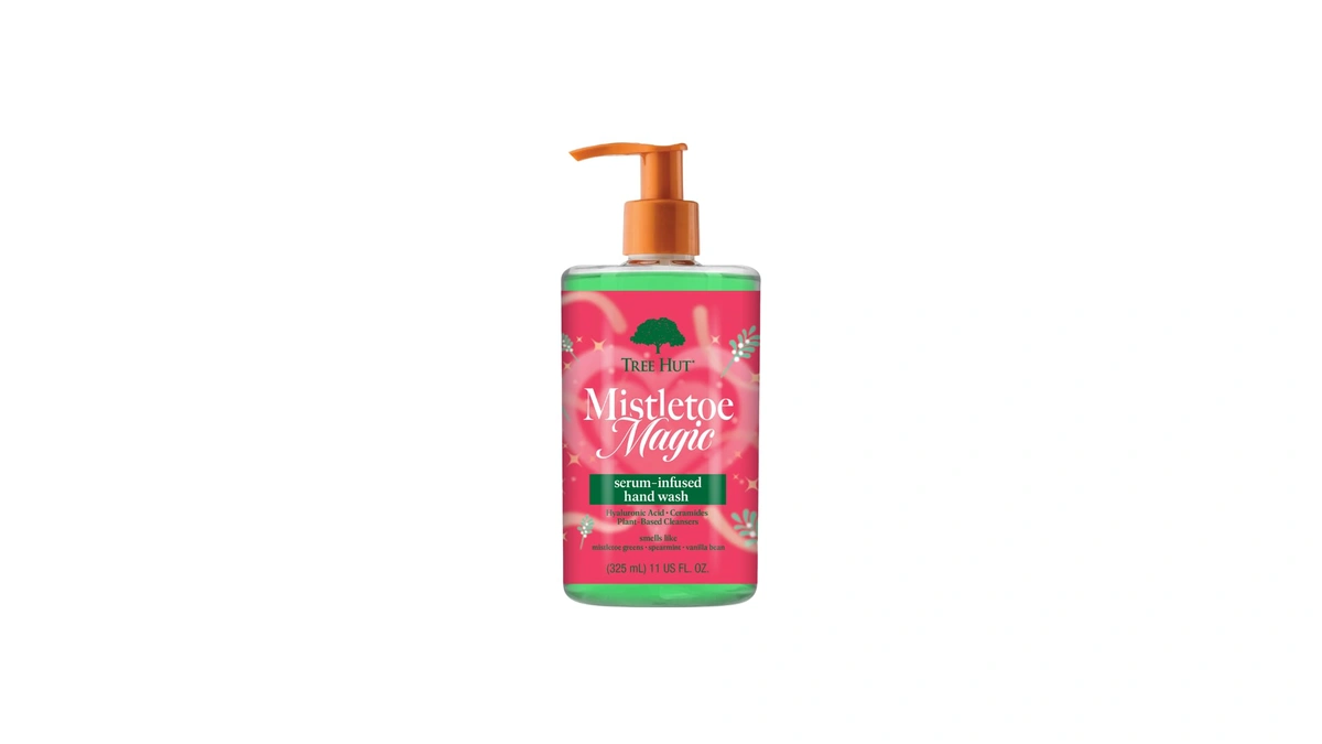 Tree Hut Mistletoe Magic Serum Infused Hand Wash, Nourish &